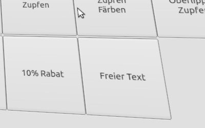 Freundliche Friseurin mit Schere und Friseurwerkzeug in der Hand, freigestellt auf weißem Hintergrund – Symbol für modernes Friseurhandwerk.