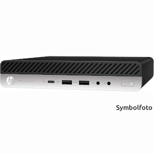 HP EliteDesk Workstation für die Friseur-Registrierkasse – leistungsstarke und kompakte Hardware für den Salonbetrieb.